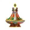 Five Varja / Kalchakra Destroying Incense Burner