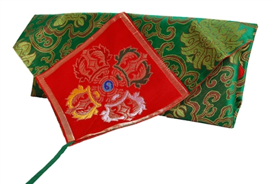 Brocade Text Cover / Puja Table Cloth