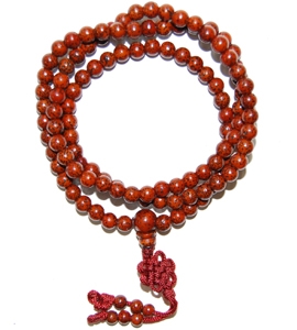 Brown Lotus Seed Mala - 108 Beads