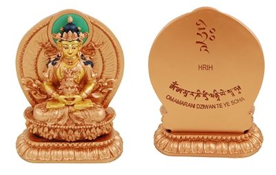 Amitayus Buddha Resin Statue