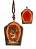 Black Dakini with Mantra Pendant