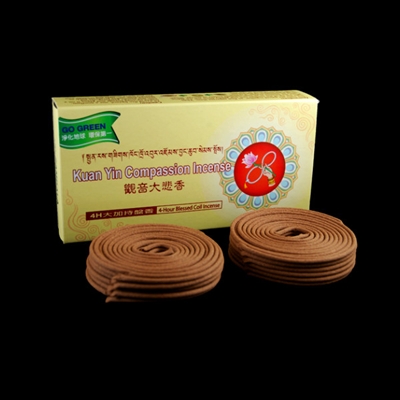 Blessed Kuan Yin 24 - 4 Hours Coil Incense