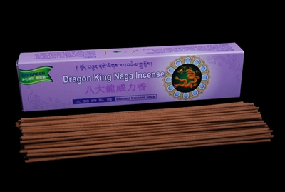 Organic Blessed Naga 8 Inch Stick Incense