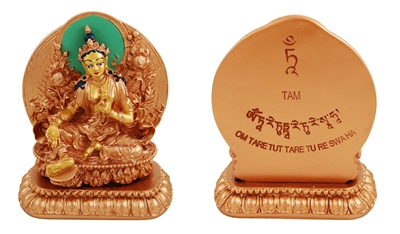 Green Tara Resin Statue