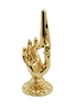 Mudra Incense Stick Holder Gold Plated