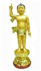 24 Carat Gold Plated Resin New Baby Buddha 16 Inches