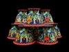 Medium 8 Auspicious Symbols Cloisonne Offering Bowls Two Color Choices