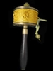 Gold Plated Brass Prayer Wheel