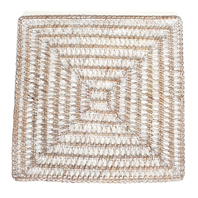 Square Placemat  Open Weave - WW 14'