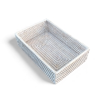 Guest Towel Bath Tray  - WW 10x6x2.25'H