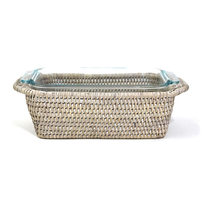 Rectangular Bakeware Pyrex Loaf - AB 11.5x6x3' Basket Size (Pyrex Included)