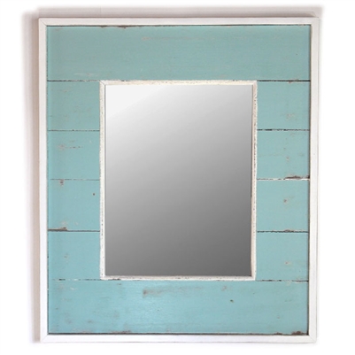 Mirror RW Light Blue 22.5x26.5" (Mirror 12.5x16.5")..