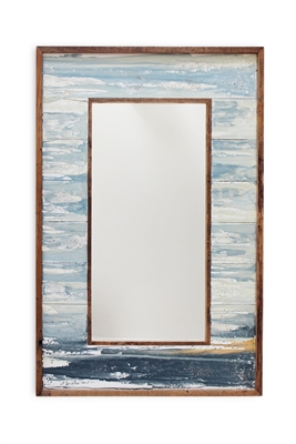 Mirror WC Ocean 20x36"