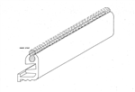 polylock insert,  inner strip