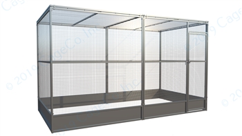 Outdoor Bird Aviary Galvanized