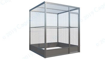 Outdoor Bird Aviary Galvanized