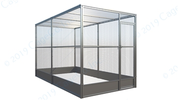 Outdoor Cattery Galvanized