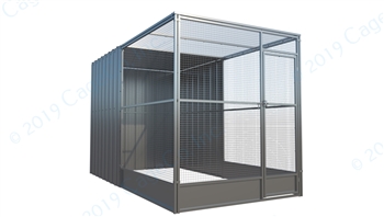 Outdoor Cattery Galvanized