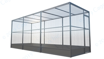 Outdoor Cattery Galvanized