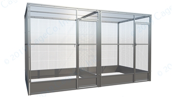 Outdoor Cattery Galvanized