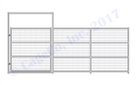 Horse Corral Gate 4-Rail With Welded Wire