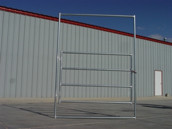 Horse Round Pen 4-Rail Gate Panel