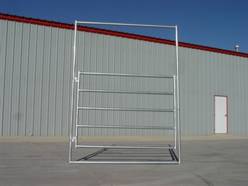 Horse Round Pen 5-Rail Gate Panel