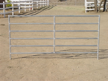 1-5/8 Horse Corral Panel 6-Rail: 12'W x 6'H