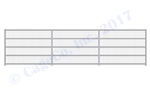 Horse Corral Panel 5 Rail With Welded Wire