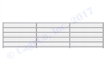 Horse Corral Panel 6 Rail With Welded Wire