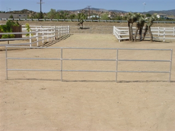 1-7/8 Horse Corral Panel 3-Rail: 24'W x 5'H