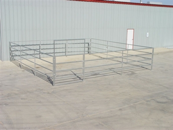 4-Rail Complete Horse Corral