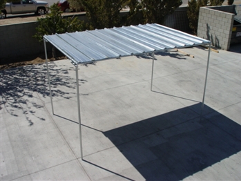 Horse Shelter Roof with Legs