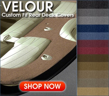 Coverking Velour Rear Deck Cover | AutoSeatSkins.com