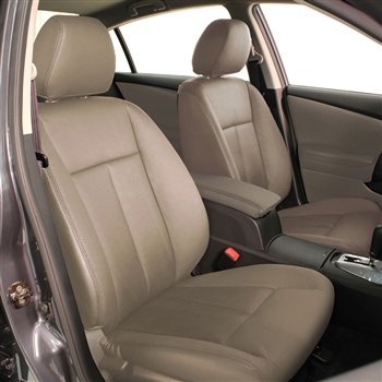 Nissan Altima Hybrid Sedan Katzkin Leather Seats, 2007, 2008, 2009, 2010 (flat design)