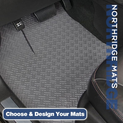 NorthRIDGE All-Weather Automotive Floor Mats