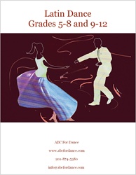 latin dance manual cover for grades 5 -12