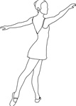 Sample body position coloring sheet