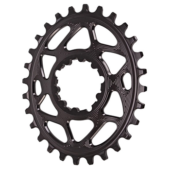 Absolute Black Spiderless GXP Boost DM Oval Chainring