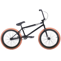 Cult Gateway 20.5" BMX Bike Black w/Gum Tires