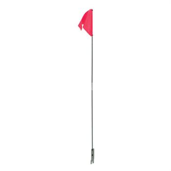 Dimension Nylon Safety Flag Red