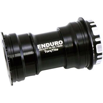 Enduro TorqTite Bottom Bracket Angular Contact Ceramic Black