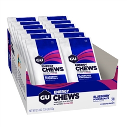 GU Energy Chews Double Serving Bag 12PK Box