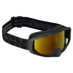 IXS Trigger Goggle Black/Gold Mirror