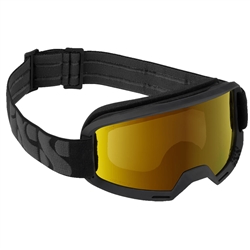 IXS Trigger Goggle Hack Black/Mirror Gold