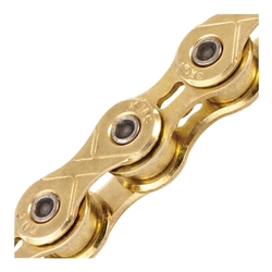 KMC X101 Chain Single Speed 1/2" x 1/8" Gold