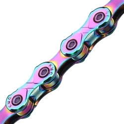 KMC X12 Speed Chain Aurora Oil Slick