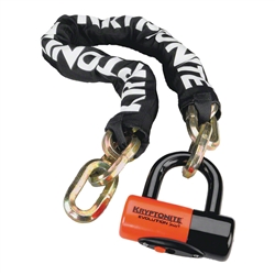 Kryptonite New York Chain 1210 and Evolution Disc Lock 3.25'