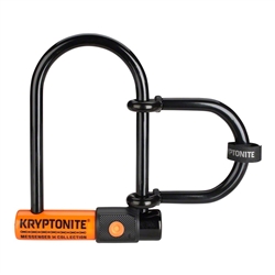 Kryptonite Messenger Mini Plus U-Lock  3.75 x 6.5" w/Wheel Extender