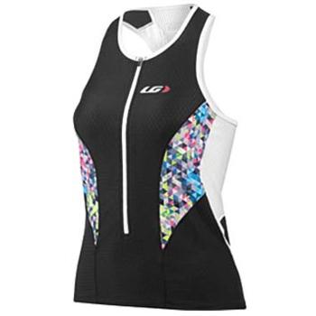 Louis Garneau Women's Pro Tri Top Black/Multi